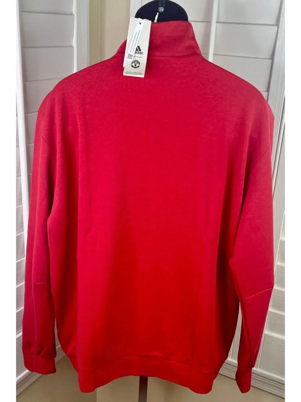 Adidas Manchester United FC Anthem Real Red Track Jacket IA8564, Men’s 2XL - NWT